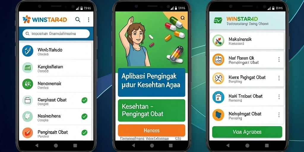 Tampilan antarmuka WINSTAR4D yang intuitif dan user-friendly.
