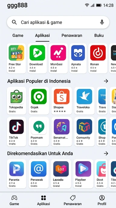 Aplikasi Populer & Kanal Uji di ggg888 — Temukan Pilihan Terbaik